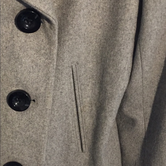 Ladies Merona Wool Pea Coat - Large - Picture 5 of 5